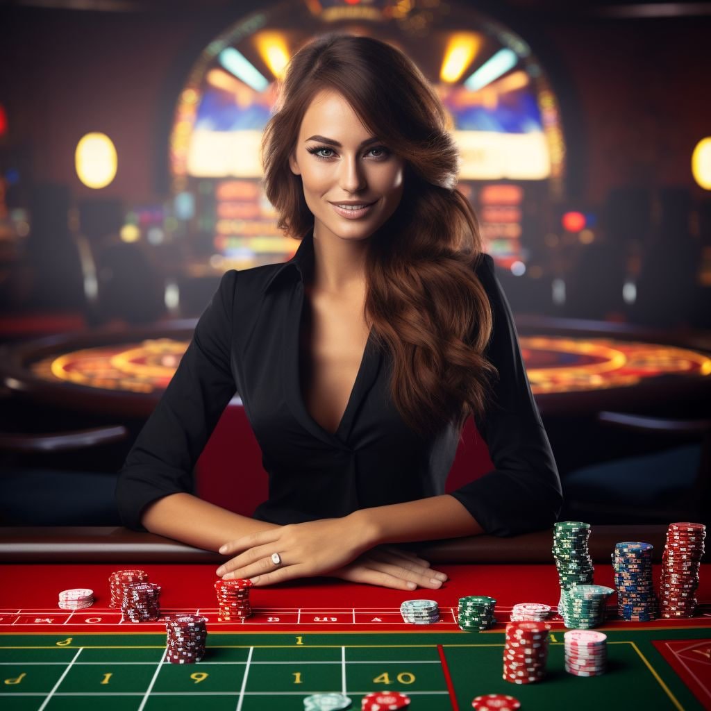 Live dealer at pc777 login Hip Hop Panda studio with professional lighting and multiple camera angles